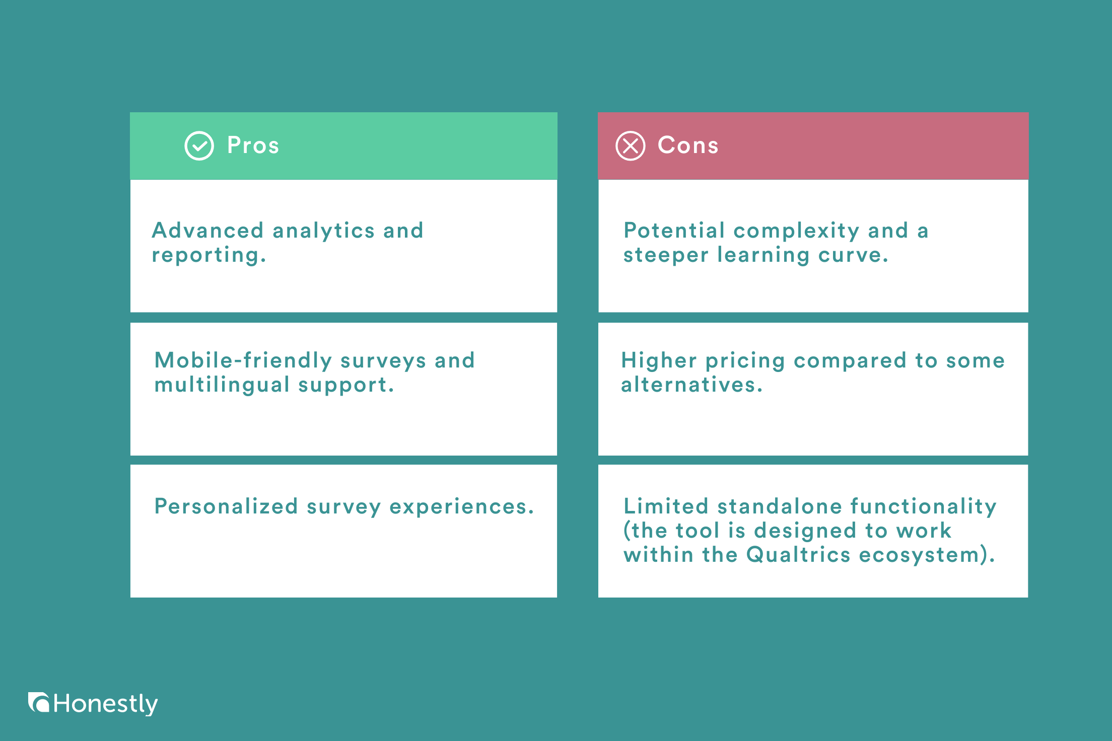 qualtrics pros and cons qualtrics pros and cons