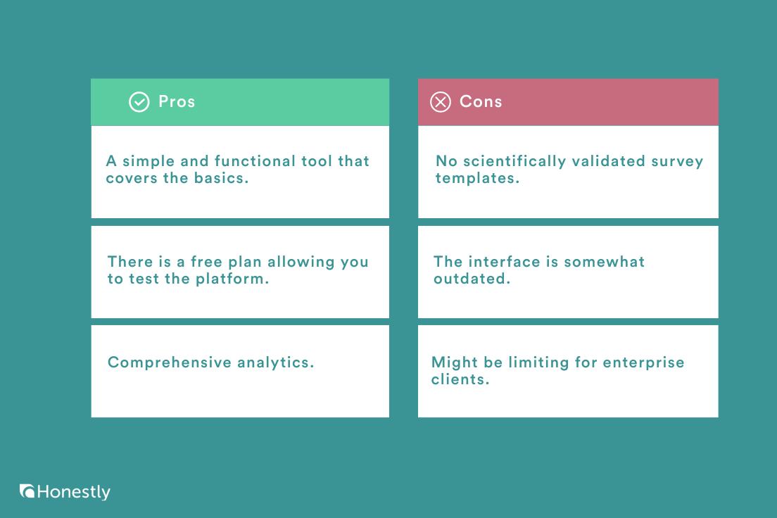 questionpro pros and cons