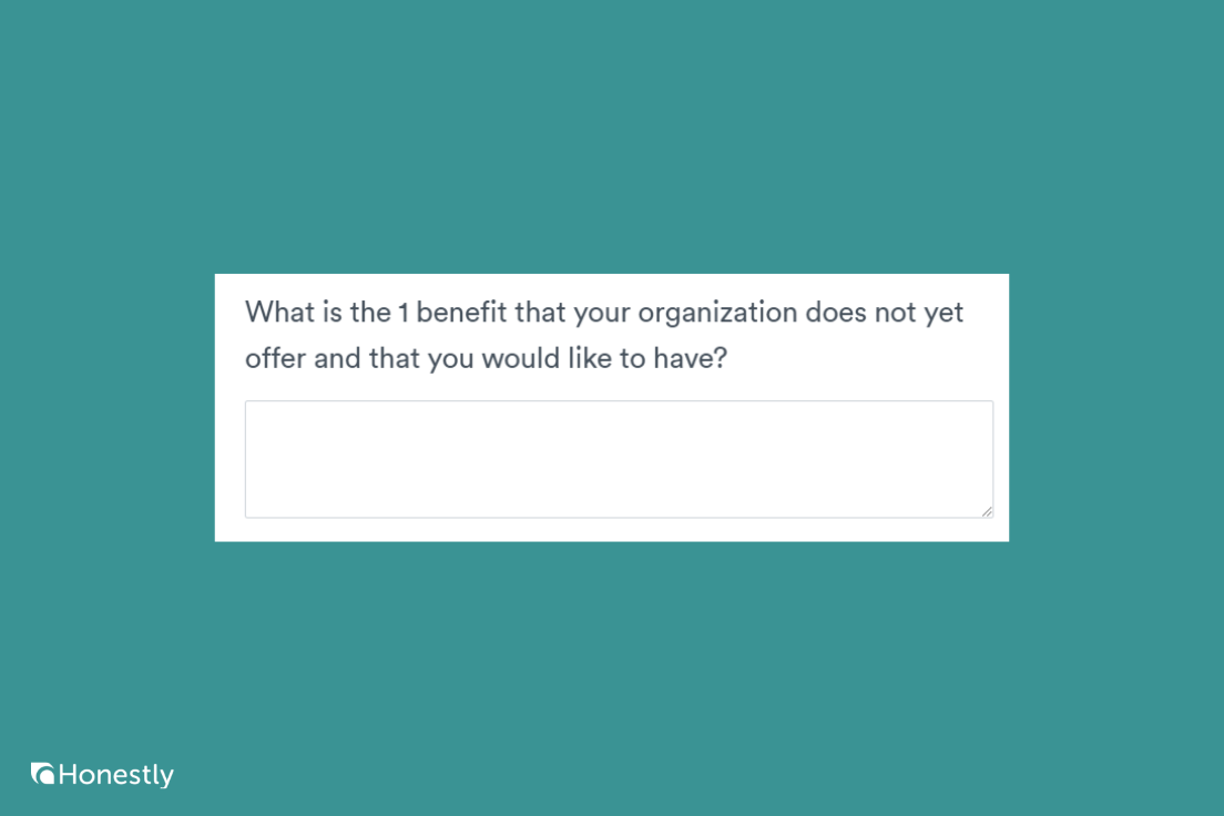 Employee Benefits Survey question 11