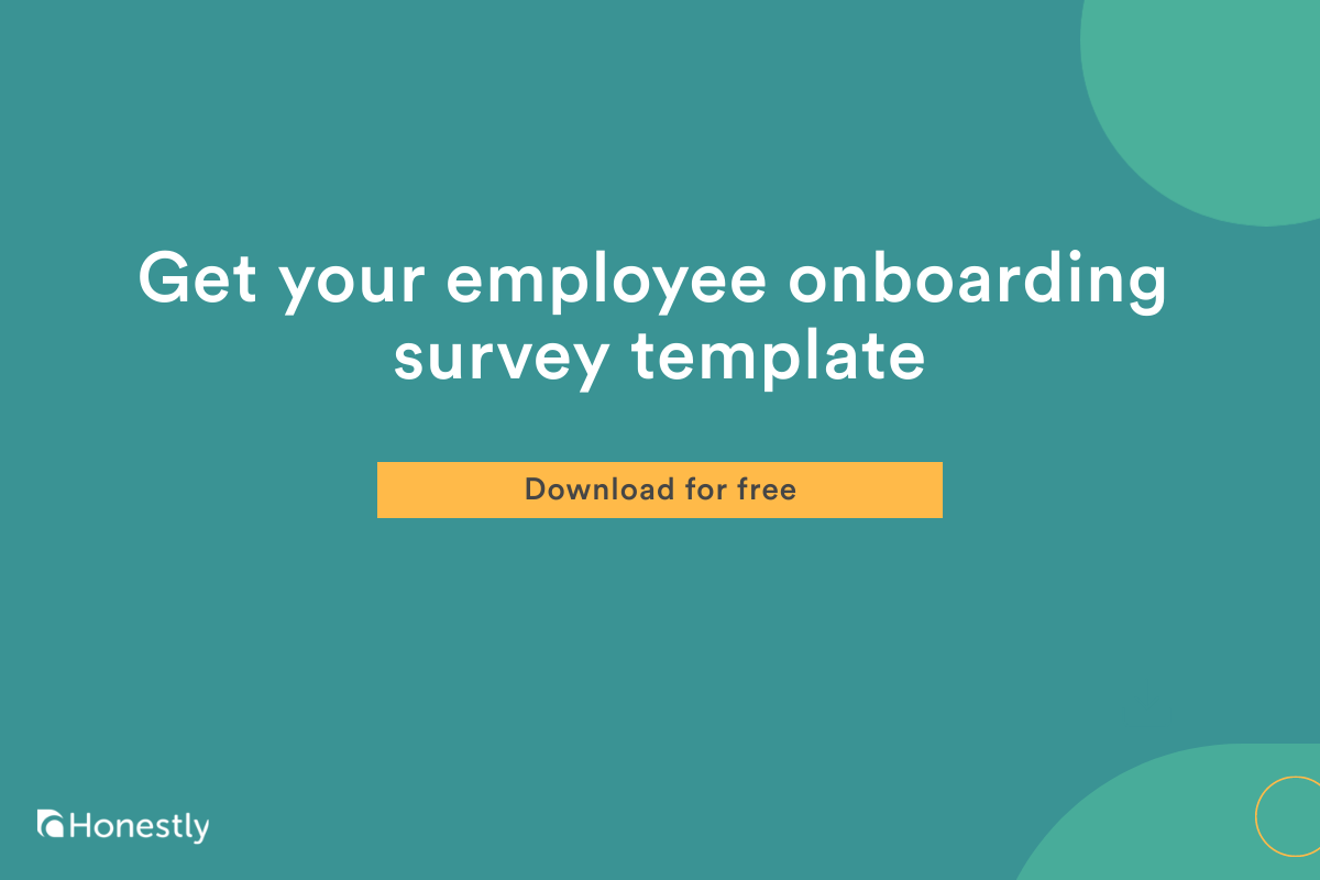 employee onboarding survey template