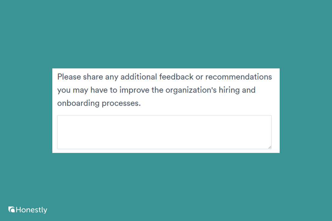 onboarding survey question 13