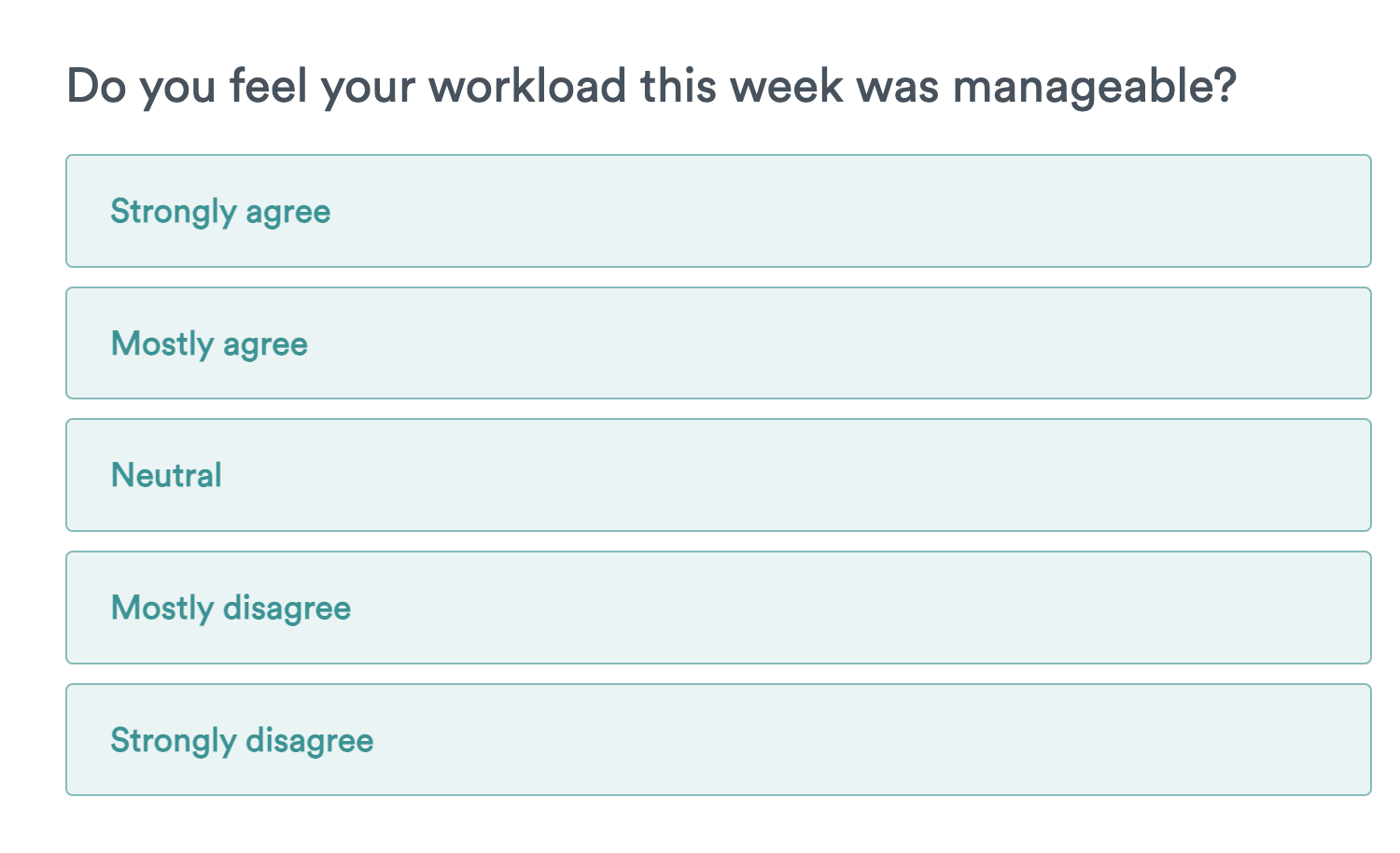 Employee Wellness Surveys feedback loop