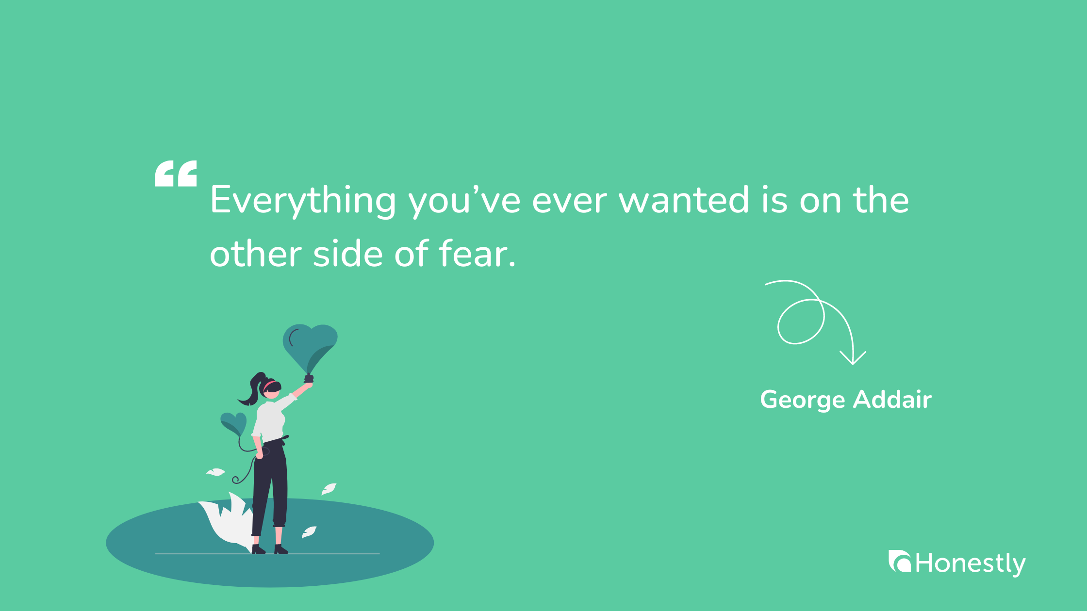 motivational quote to overcome fear