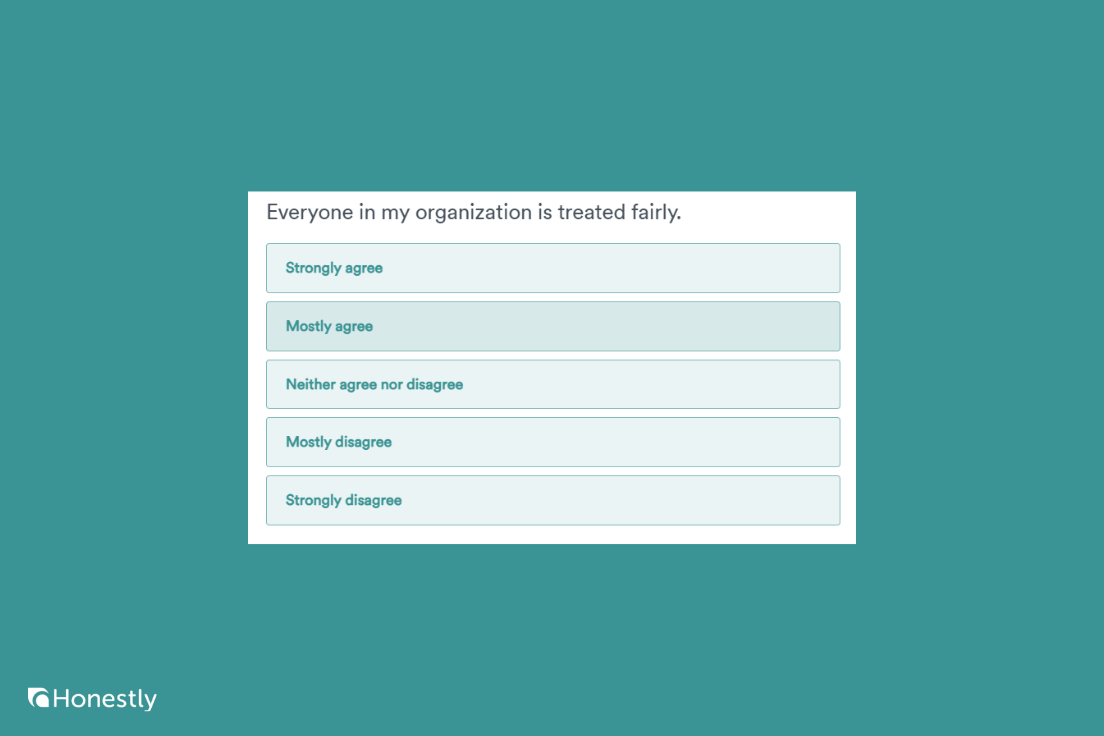 benefits employee survey question 5