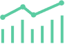 Simple to understand dashboard with metrics you can track over time